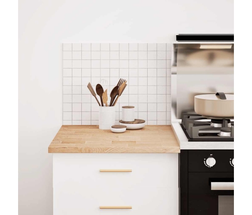 Virtuves Darba Virsma 60X63,5X2,7 Cm Ozola Masīvkoks Taisnstūra Vidaxl