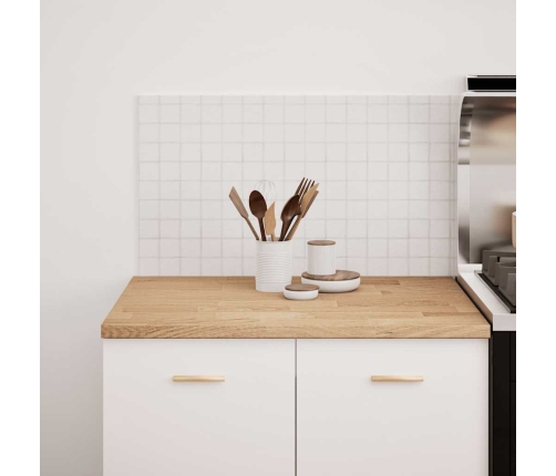 Virtuves Darba Virsma 80X63,5X2,7 Cm Ozola Masīvkoks Taisnstūra Vidaxl