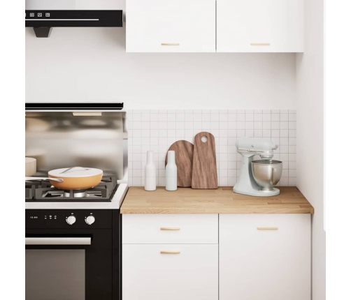 Virtuves Darba Virsma 100X63,5X2,7Cm Ozola Masīvkoks Taisnstūra Vidaxl