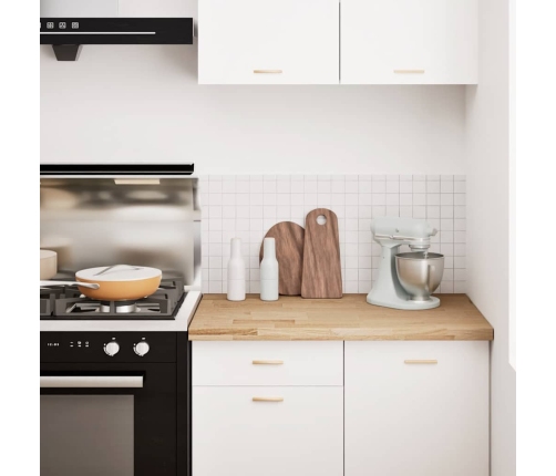 Virtuves Darba Virsma 100X63,5X4 Cm Ozola Masīvkoks Taisnstūra Vidaxl