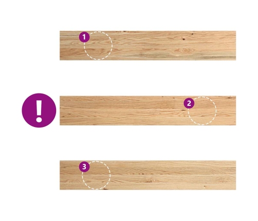 vidaXL palodzes 2 gb., neapstrādāts, 120x20x2 cm, ozola masīvkoks