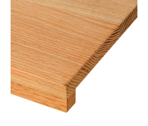 vidaXL palodzes 2 gb., gaiši brūns, 160x20x2 cm, ozola masīvkoks
