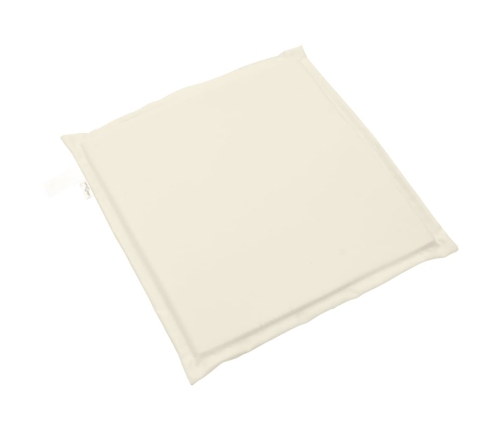 vidaXL dārza sēdekļu paliktņi, 2 gb., krēmkrāsas, 45x45x2 cm, kvadrāta