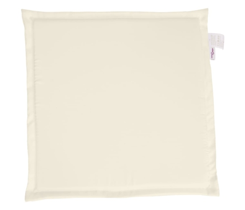 vidaXL dārza sēdekļu paliktņi, 2 gb., krēmkrāsas, 45x45x2 cm, kvadrāta