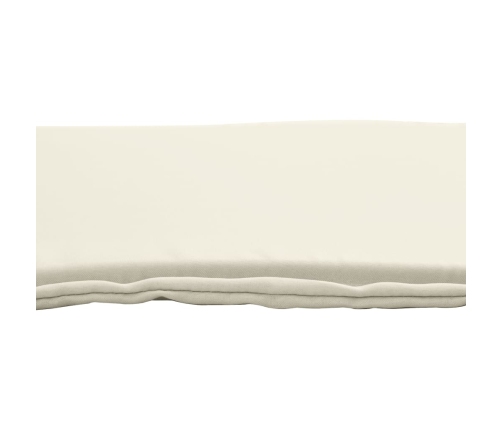 vidaXL dārza sēdekļu paliktņi, 2 gb., krēmkrāsas, 45x45x2 cm, kvadrāta