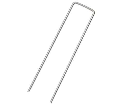 Zemes Mietiņi, 25 Gab., U-Forma, 15X35 Cm, Cinkots Tērauds Vidaxl