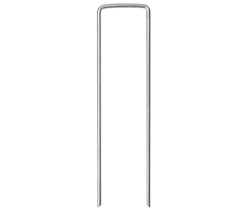 Zemes Mietiņi, 25 Gab., U-Forma, 15X35 Cm, Cinkots Tērauds Vidaxl