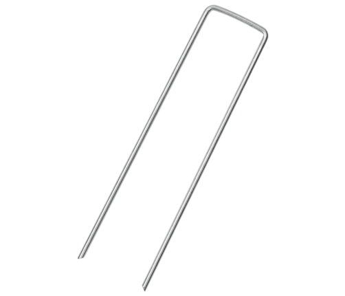 Zemes Mietiņi, 50 Gab., U-Forma, 15X3,5 Cm, Cinkots Tērauds Vidaxl