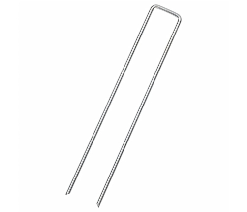 Zemes Mietiņi, 50 Gab., U-Forma, 20X4 Cm, Cinkots Tērauds Vidaxl