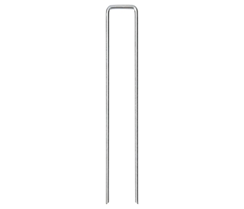 Zemes Mietiņi, 50 Gab., U-Forma, 20X3,5 Cm, Cinkots Tērauds Vidaxl