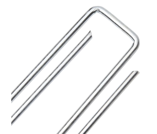 Zemes Mietiņi, 50 Gab., U-Forma, 20X3,5 Cm, Cinkots Tērauds Vidaxl