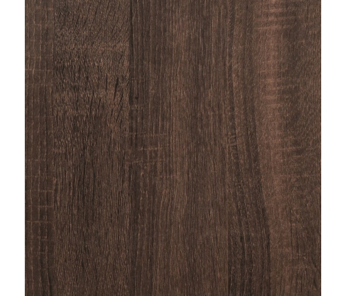 vidaXL konsoles galdiņš, brūns, 100x35x74,5 cm, inženierijas koks