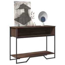 Konsoles Galdiņš, Brūns, 100X35X74,5 Cm, Inženierijas Koks Vidaxl