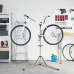vidaXL velosipēdu remonta statīvs, salokāms, 102-160 cm, alumīnijs