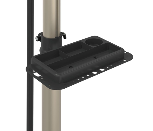 vidaXL velosipēdu remonta statīvs, salokāms, 102-160 cm, alumīnijs