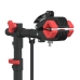 vidaXL velosipēdu remonta statīvs salokāms 92-152 cm sarkans tērauds