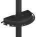 vidaXL velosipēdu remonta statīvs salokāms 92-152 cm sarkans tērauds