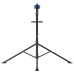 vidaXL velosipēdu remonta statīvs, salokāms, 108-188 cm zils tērauds