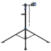 vidaXL velosipēdu remonta statīvs, salokāms, 108-188 cm zils tērauds