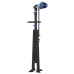 vidaXL velosipēdu remonta statīvs, salokāms, 108-188 cm zils tērauds