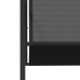 11-Daļīgs Dārza Mēbeļu Komplekts, Melns Tekstilēns Vidaxl