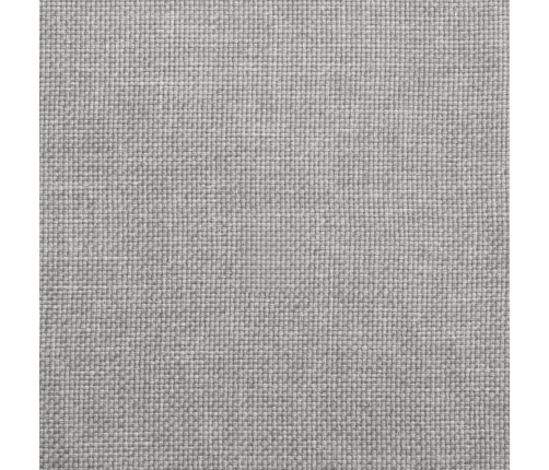 vidaXL zvilnis ar spilveniem un labo roku balstu mākoņpelēks audums