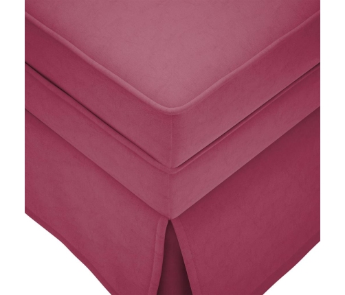 Zvilnis Ar Polsteris Un Labo Roku Balstu, Vīnsarkans Samts Vidaxl
