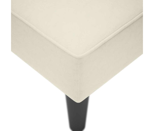 Zvilnis Ar Labo Roku Balstu, Krēmkrāsas Samts Vidaxl