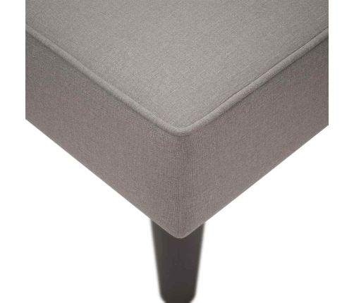 Zvilnis Ar Labo Roku Balstu, Tumši Pelēks Audums Vidaxl