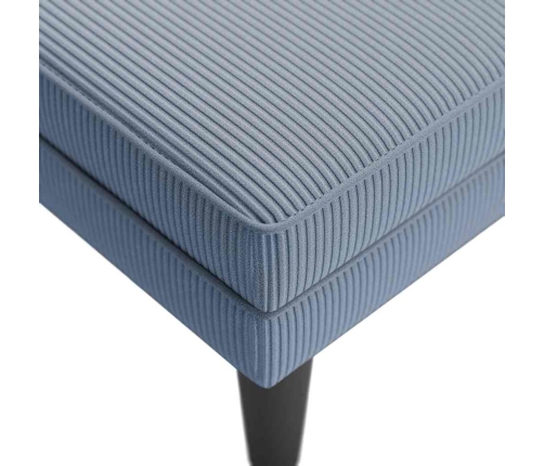 Zvilnis Ar Spilvenu, Zils, Velveta Audums Vidaxl