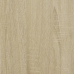 vidaXL izlietnes skapītis, ozolkoka, 90x38,5x45 cm, skaidu plātne