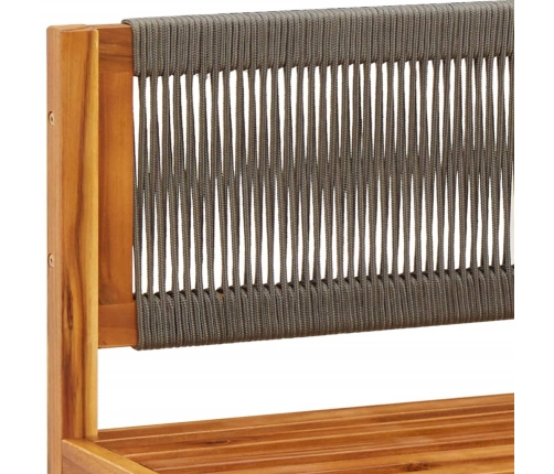 vidaXL 10-daļīgs dārza atpūtas mēbeļu komplekts ar matračiem, akācija