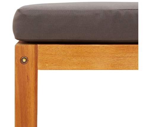 11-Daļīgs Dārza Dīvānu Komplekts Ar Matračiem, Akācija Vidaxl