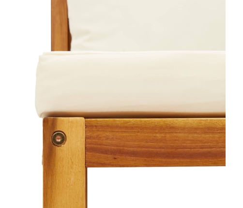 vidaXL 11-daļīgs dārza dīvānu komplekts ar matračiem, akācija