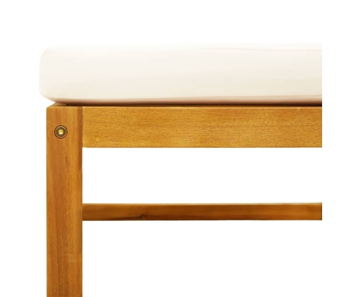 vidaXL 11-daļīgs dārza dīvānu komplekts ar matračiem, akācija