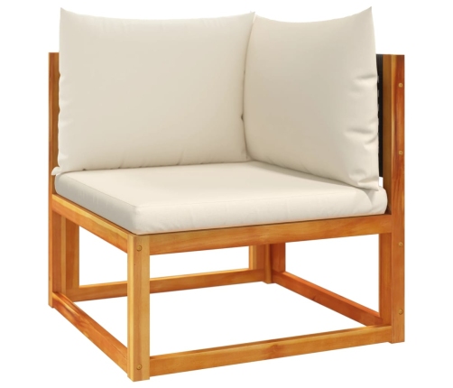 10-Daļīgs Dārza Atpūtas Mēbeļu Komplekts Ar Matračiem, Akācija Vidaxl