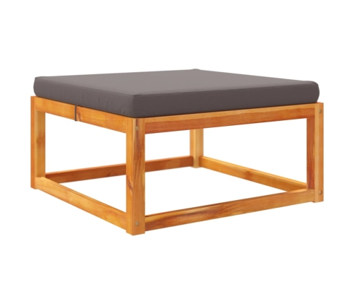 vidaXL 11-daļīgs dārza dīvānu komplekts ar matračiem, akācija