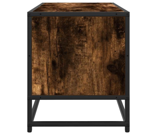 Tv Skapītis, Ozola, 80X34,5X40 Cm, Inženierijas Koks, Metāls Vidaxl