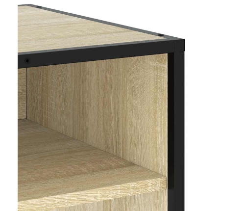 Tv Skapītis, Ozola, 61X40X46 Cm, Inženierijas Koks, Metāls Vidaxl