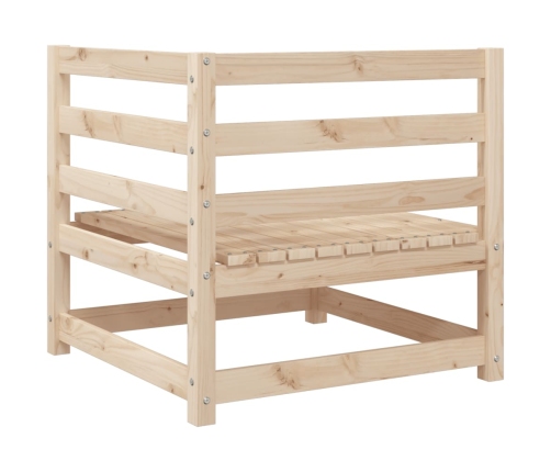 vidaXL 11-daļīgs dārza dīvānu komplekts, priedes masīvkoks