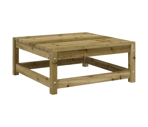 vidaXL 11-daļīgs dārza dīvānu komplekts, impregnēts priedes koks