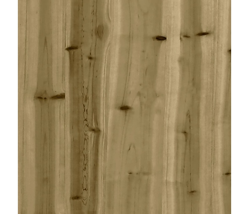 vidaXL 11-daļīgs dārza dīvānu komplekts, impregnēts priedes koks