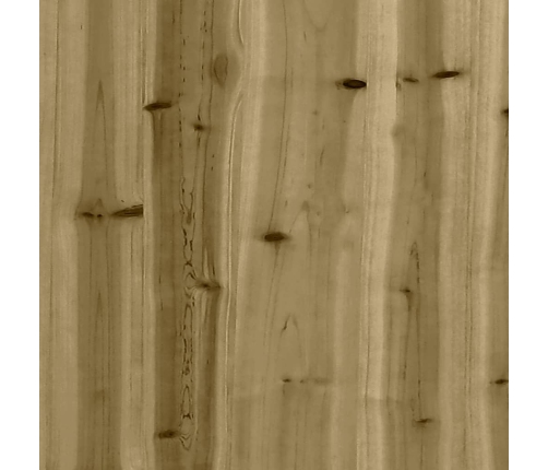 vidaXL 10-daļīgs dārza dīvāna komplekts ar matračiem impregnēta priede