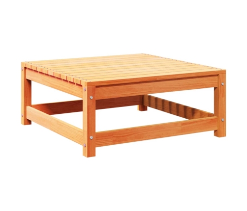 vidaXL 10-daļīgs dārza dīvānu komplekts vaska brūnas priedes masīvkoks