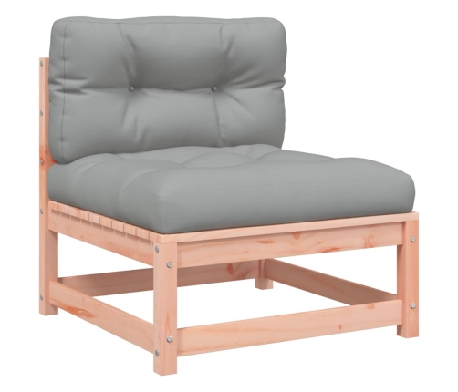 vidaXL 10-daļīgs dārza dīvānu komplekts, matrači, egles masīvkoks