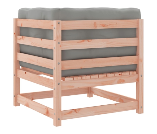 vidaXL 10-daļīgs dārza dīvānu komplekts, matrači, egles masīvkoks