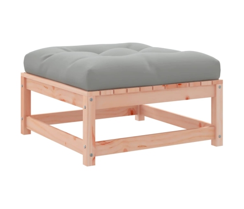 vidaXL 10-daļīgs dārza dīvānu komplekts, matrači, egles masīvkoks