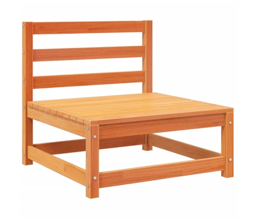 vidaXL 11-daļīgs dārza dīvānu komplekts, vaska brūnas priedes koks