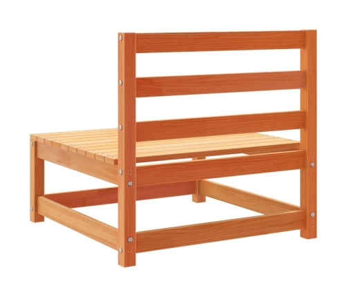 vidaXL 11-daļīgs dārza dīvānu komplekts, vaska brūnas priedes koks