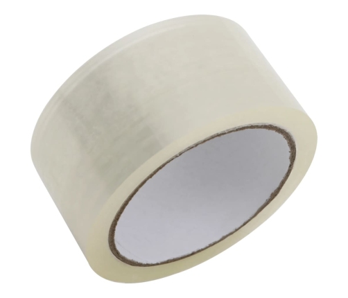 vidaXL iepakošanas līmlentes, 72 gab., caurspīdīgas, 48 mm x 66 m